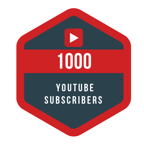 1000 youtube subscribers